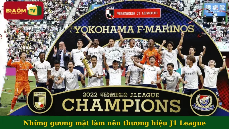 Những gương mặt làm nên thương hiệu J1 League