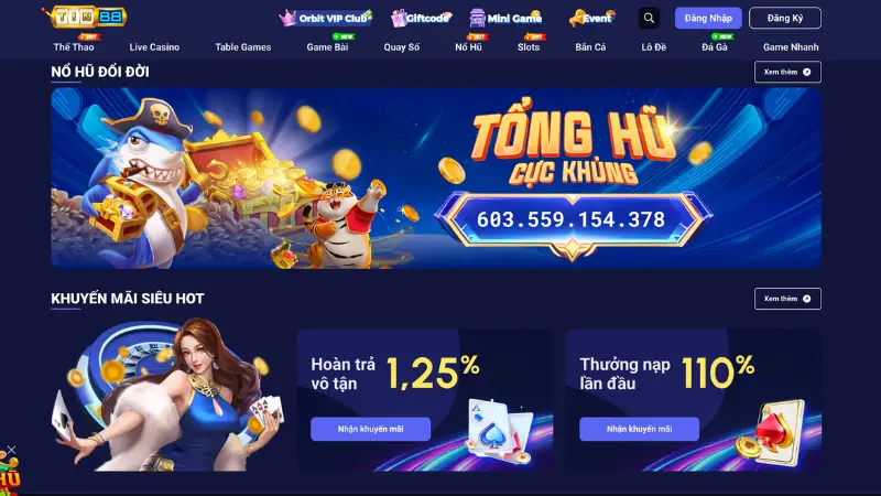 Hoàn trả theo ngày - Gói khuyến mãi TIN88 được cộng đồng đánh giá cao